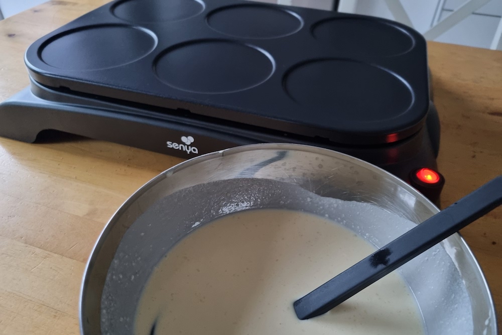 Senya : la Crêpière électrique mini crêpes party, l’indispensable de la Chandeleur !