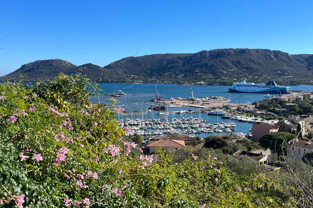 Sud-Corse - Vue sur le port de Porto Vecchio depuis la Citadelle.
