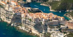 Sud-Corse - vue aérienne de Bonifacio