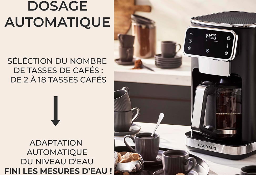 Petit Déjeuner - avec la nouvelle cafetière 1,8 L de la collection NAOS.