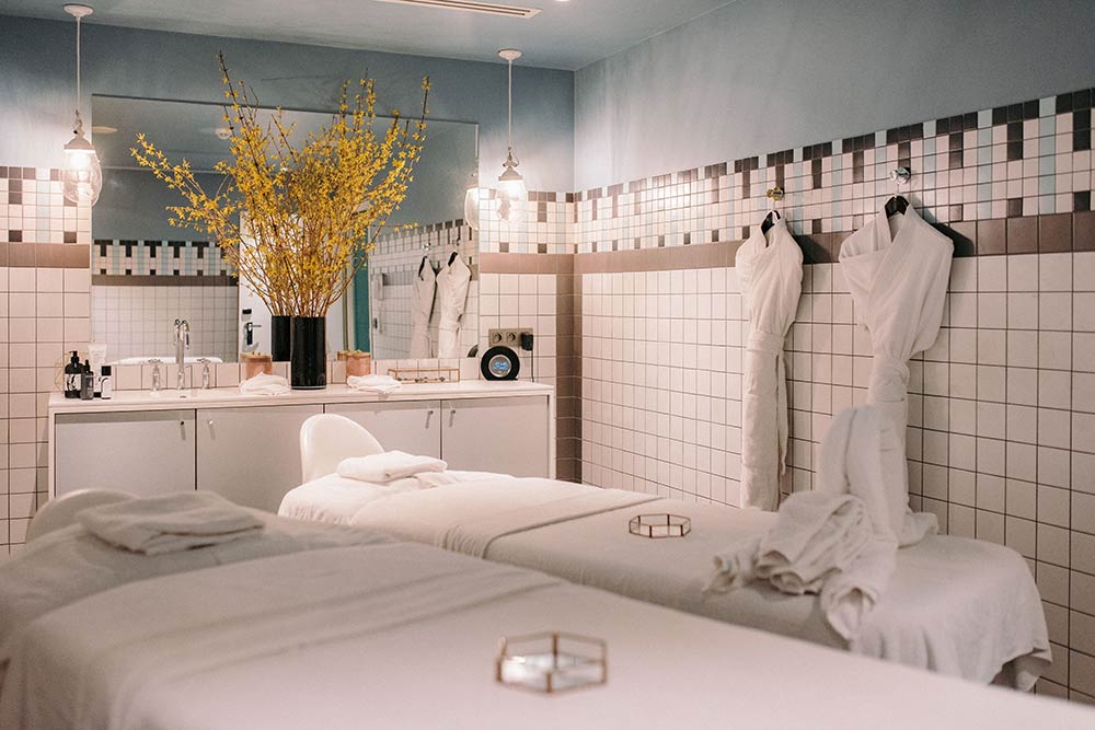 Hôtel Eiffel Blomet - Cabine de soin double.