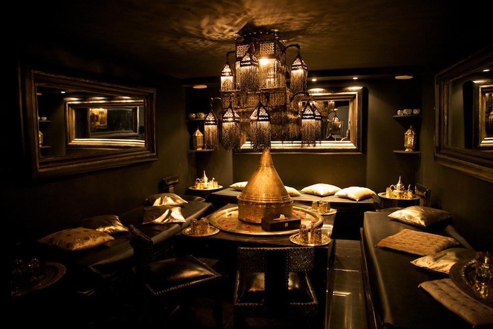 La Sultane de Saba - salle d'attente.