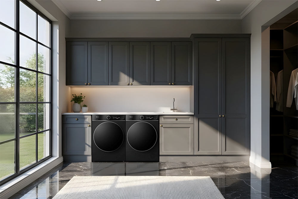 Hisense - le lave-linge 7i, est équipé de la technologie AiSuperWash.