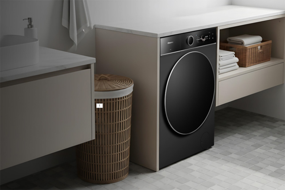 le lave-linge 7i, est équipé de la technologie AiSuperWash.