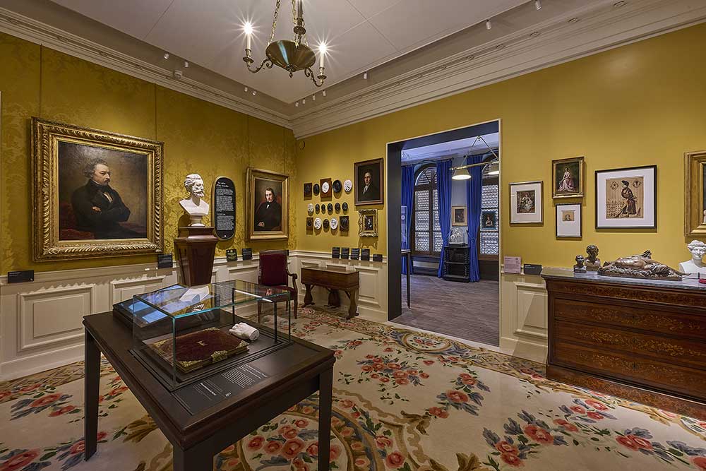 Une des salles du Murée.