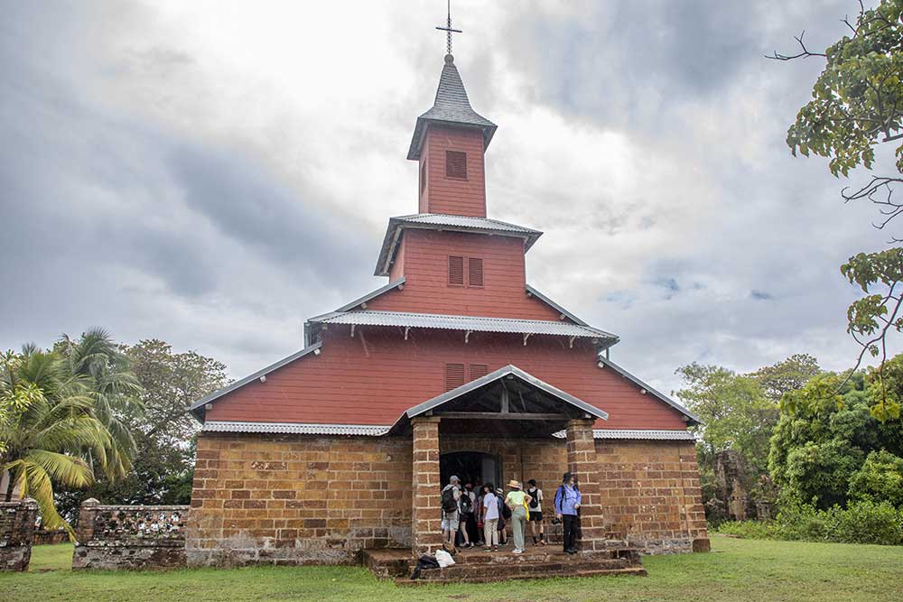 La chapelle de Notre-Dame Immaculée du Salut construite en 1855.