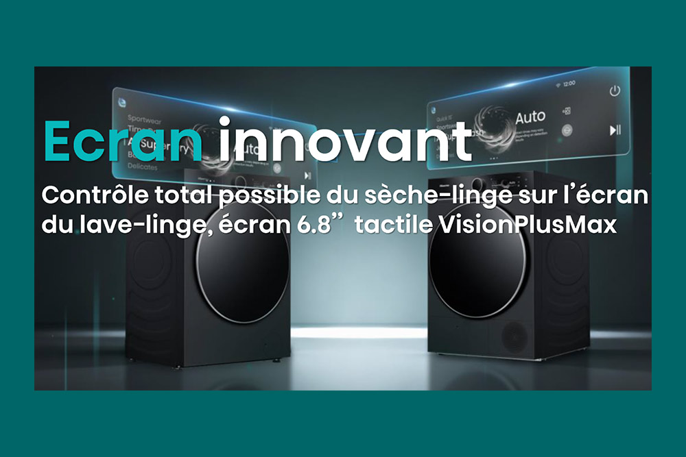 Un écran tactile étonnant.