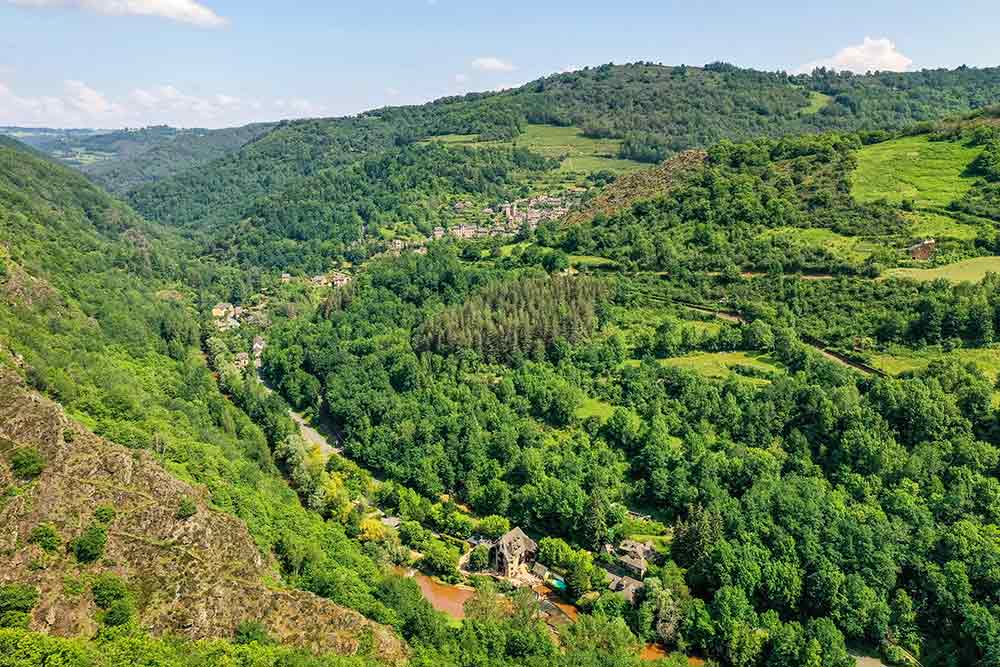 Moulin de Cambelong - Une nature verdoyante qui prédispose au bien-être.
