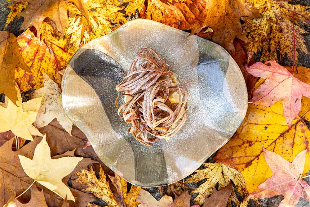 Des pâtes appétissantes.