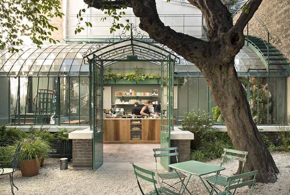 Salon de thé Rose Bakery, Musée de la Vie romantique 