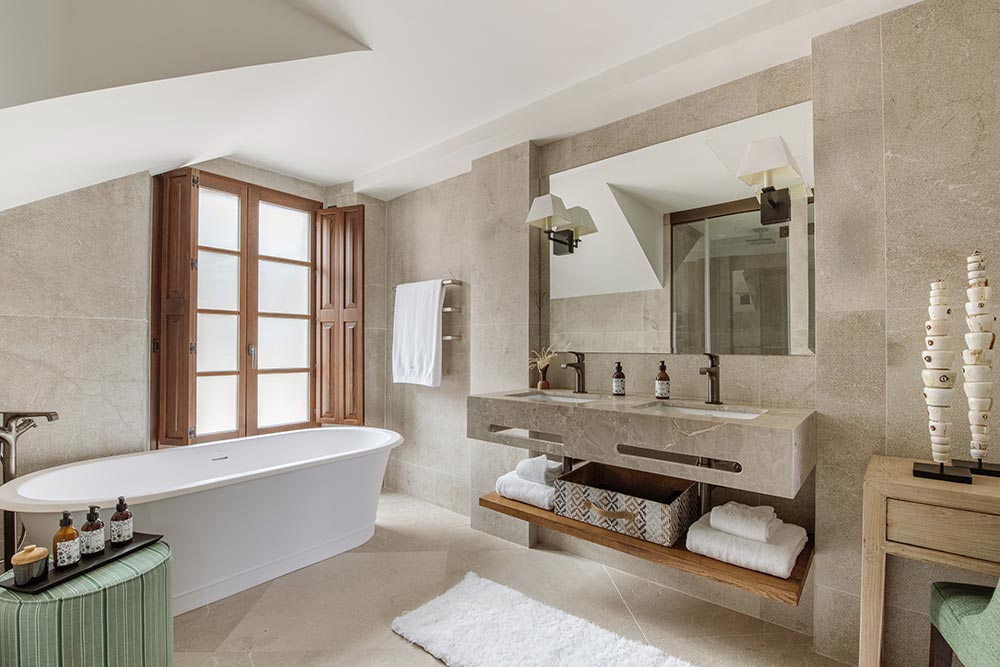 Son Bunyola - La salle de bain.