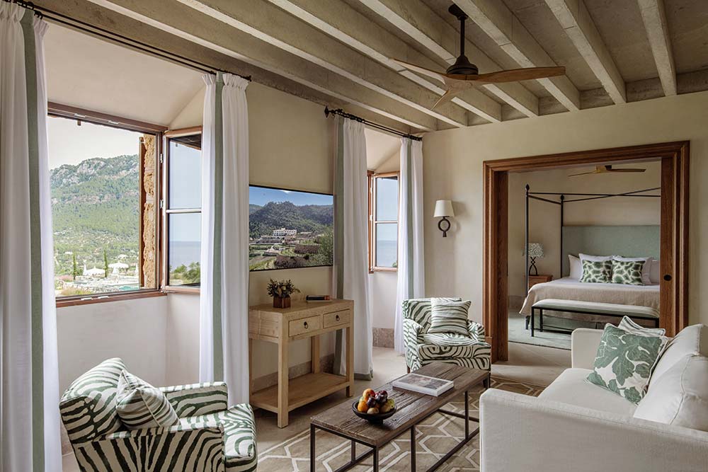 Le salon de la suite Tafona 32.