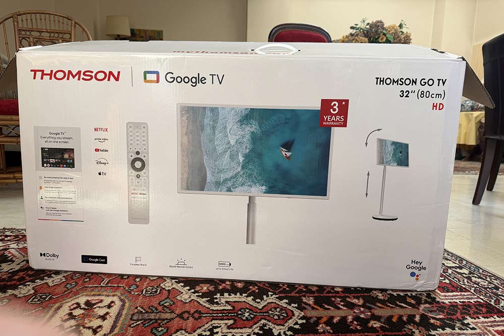 Le carton est arrivé et le montage se fera rapidement et facilement. ©C.Paux