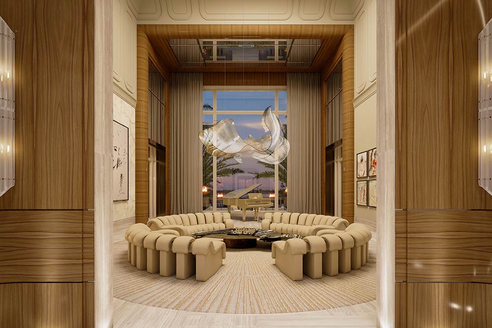 Mark Zuckerberg - Le salon.