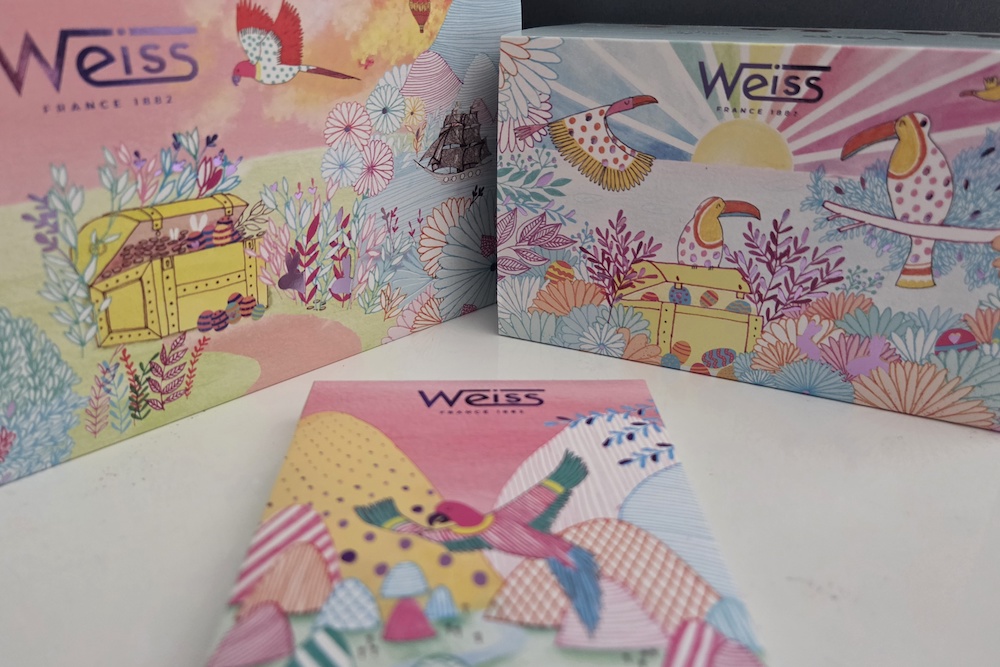 La chocolaterie française et artisanale Weiss invite les petits et grands gourmands dans une aventure à la découverte des trésors cachés de Pâques.