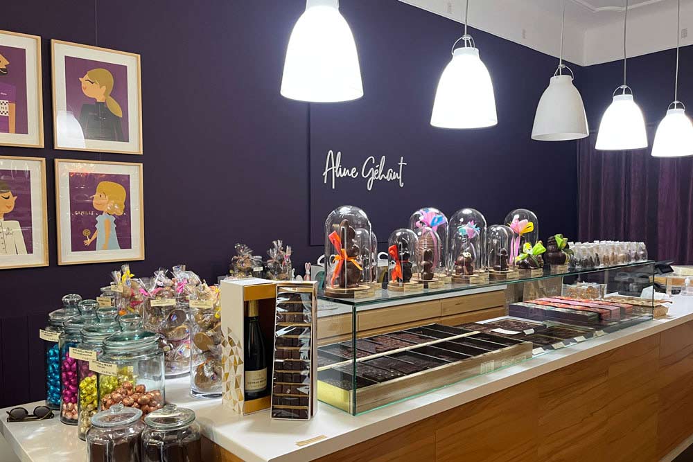 Avignon - La chocolaterie Aline Géhant