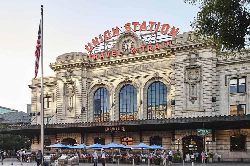 Denver - La gare Union Station. 