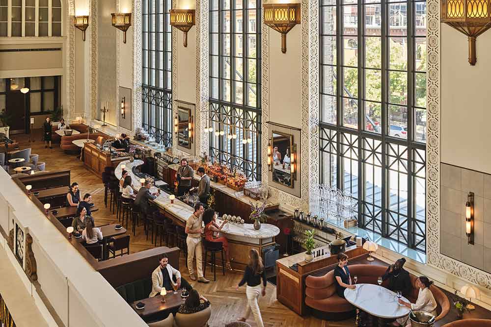 Denver - Le Cooper lounge, à Union Station.