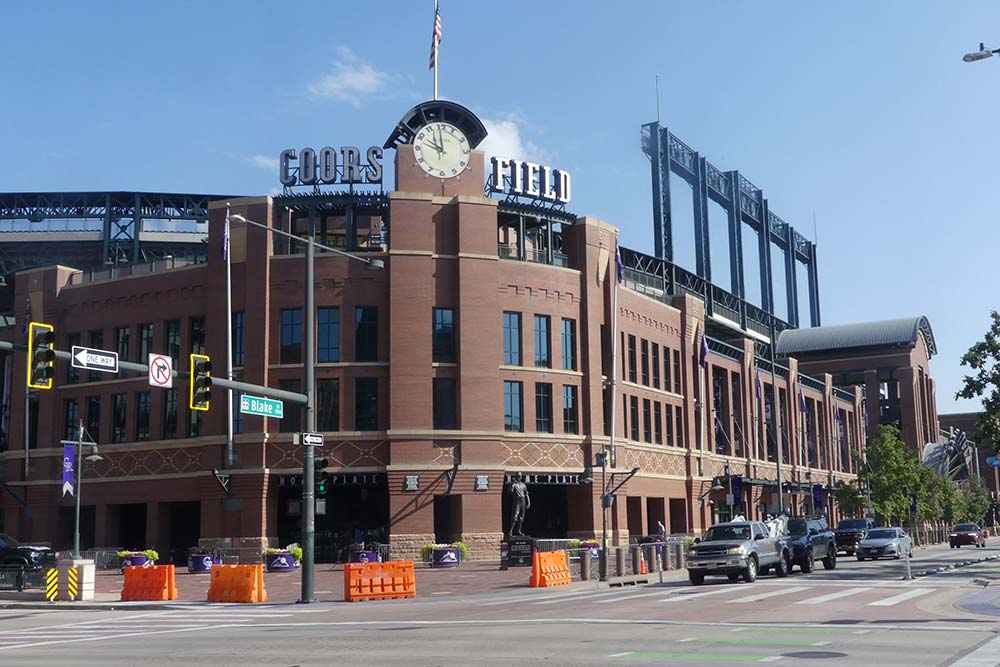 Denver - Le stade mythique de Denver.