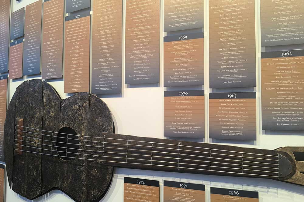 Denver - Des concerts chaque jour avec des artistes prestigieux.