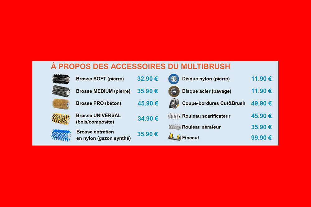 Accessoires MultiBrush