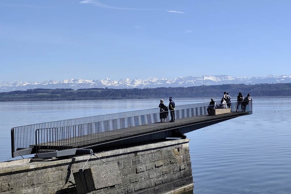 La passerelle de l’Utopie.