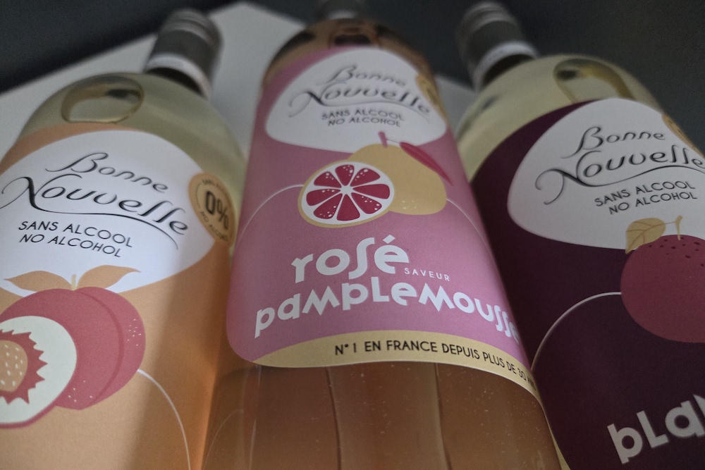 Bonne Nouvelle : une explosion de saveurs avec la nouvelle gamme de boissons aromatisées sans alcool.