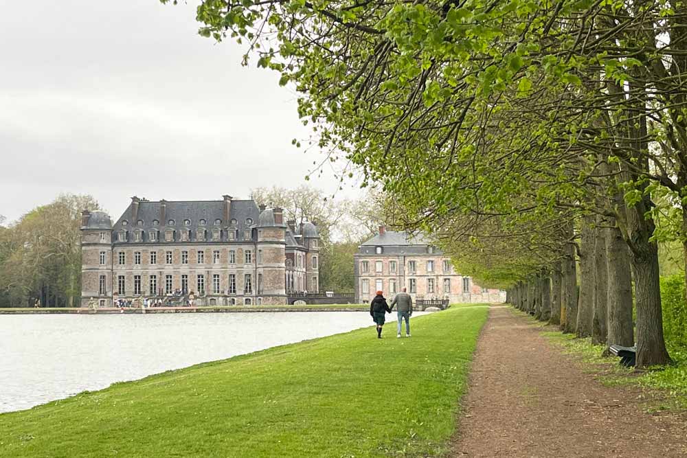 Château - Château de Beloeil et son grand plan d’eau