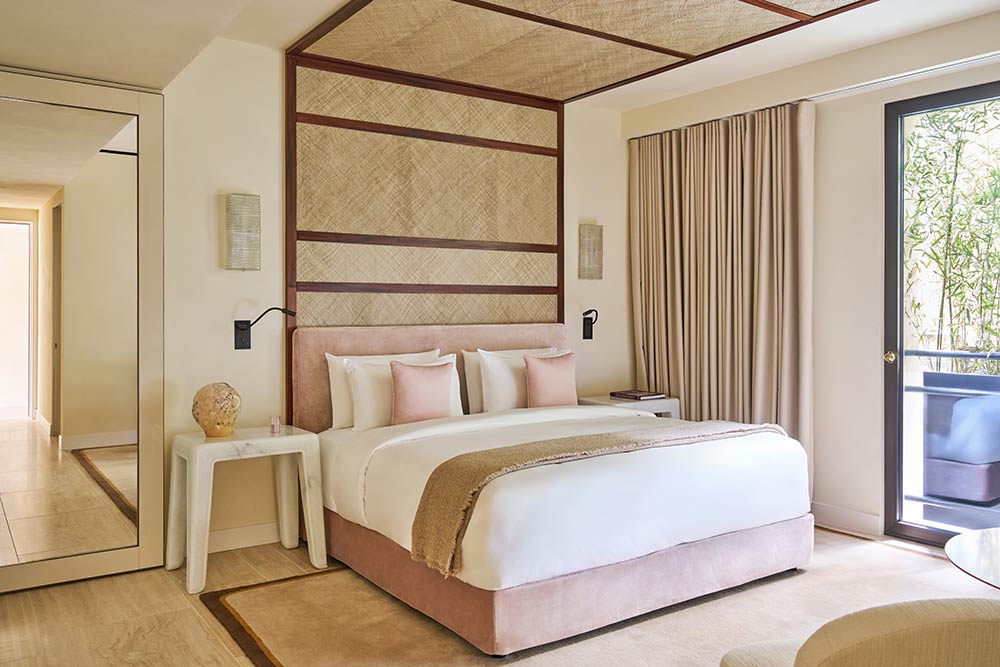 Chambre de la Maison Travertino.