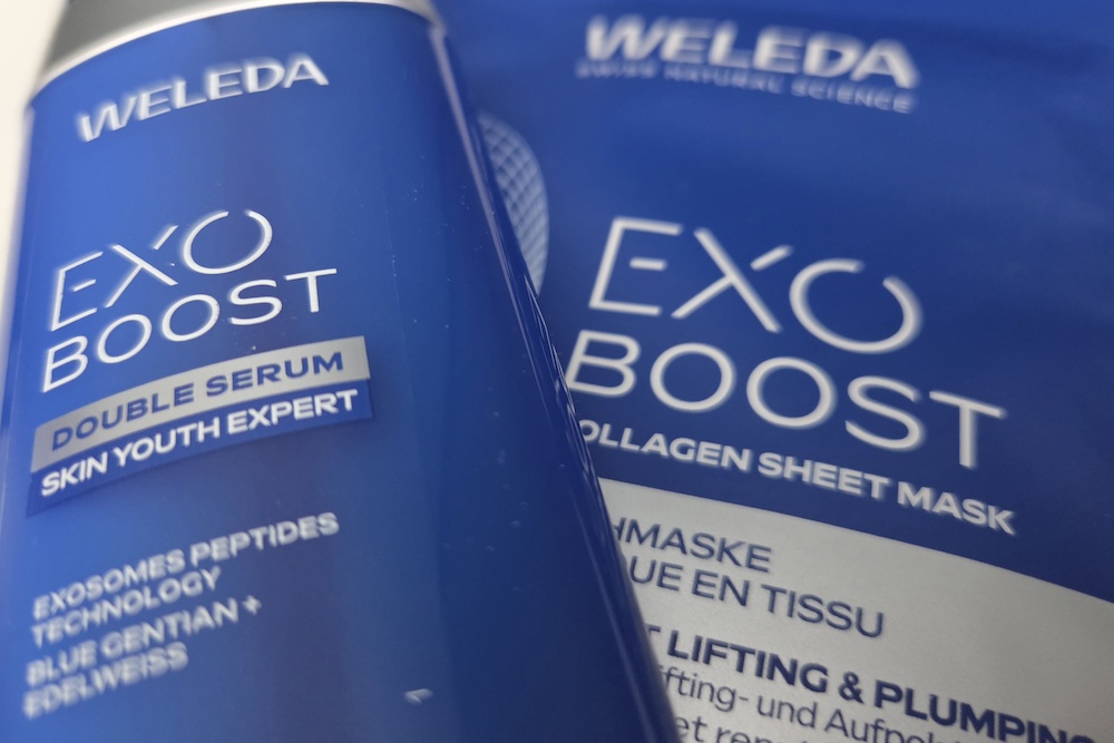 Weleda mise sur les exosomes végétaux avec la gamme Exo Boost.