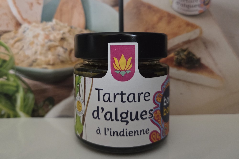 Bord à bord, un tartare d’algues aux accents indiens
