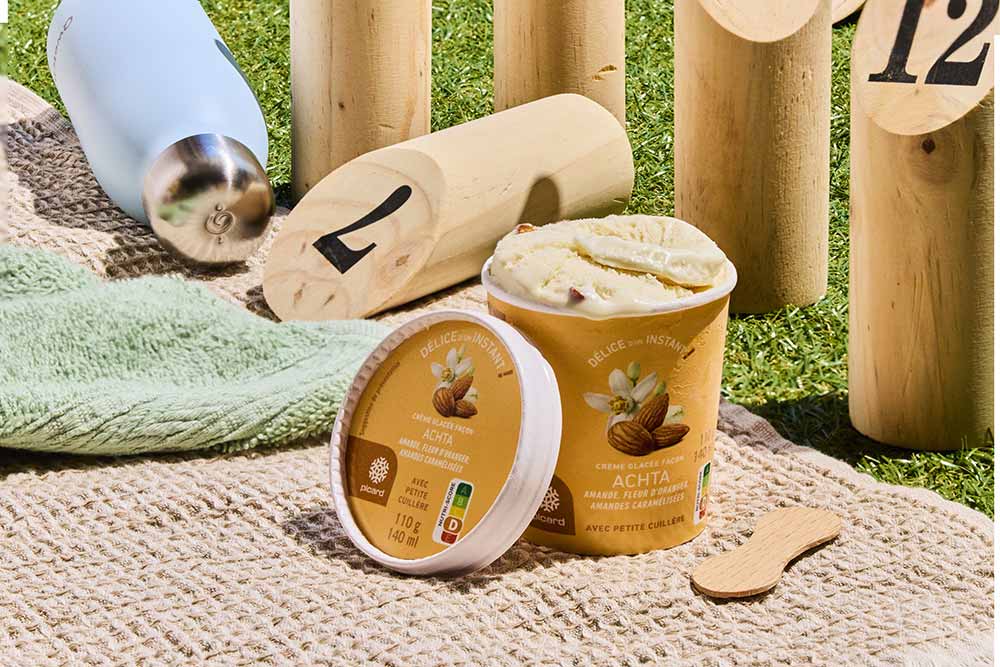 Crème Glacée façon Matcha.