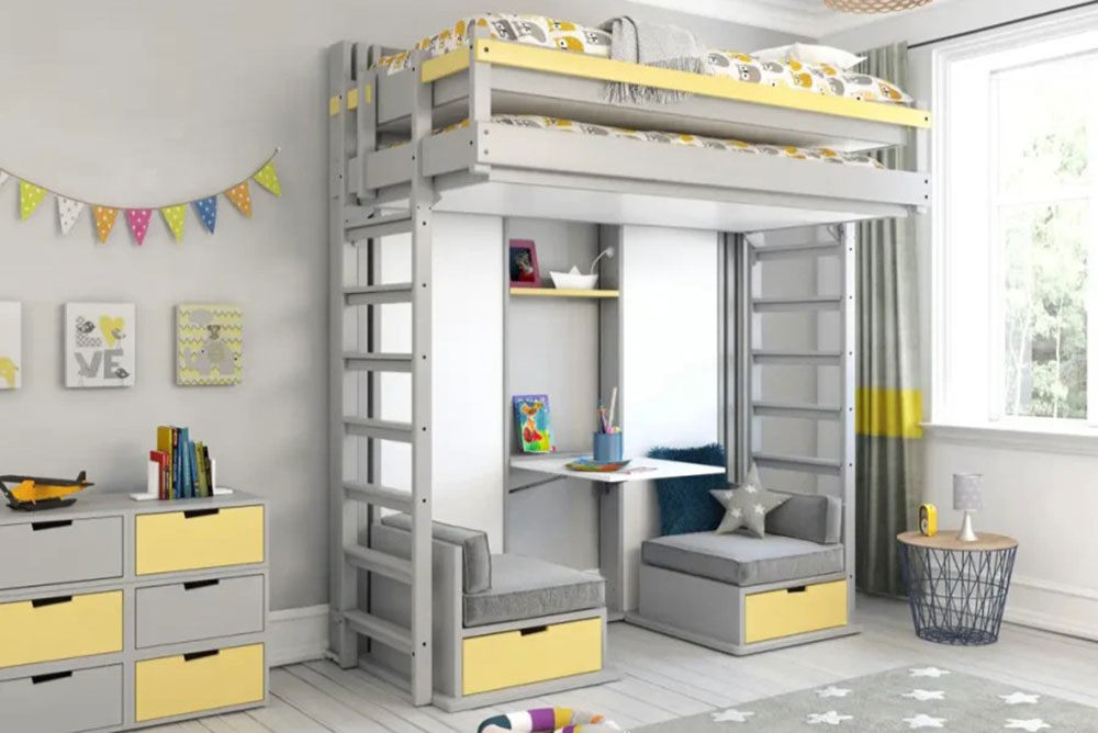 Espace Loggia - Diptyque enfant.