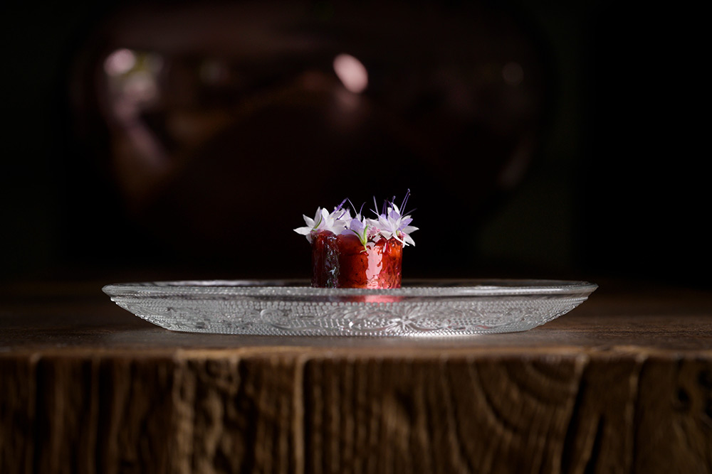 Deux mignardises bien présentées.