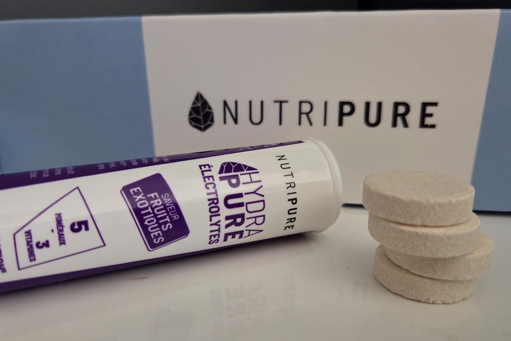Avec Hydrapure, Nutripure fait pétiller l’hydratation.