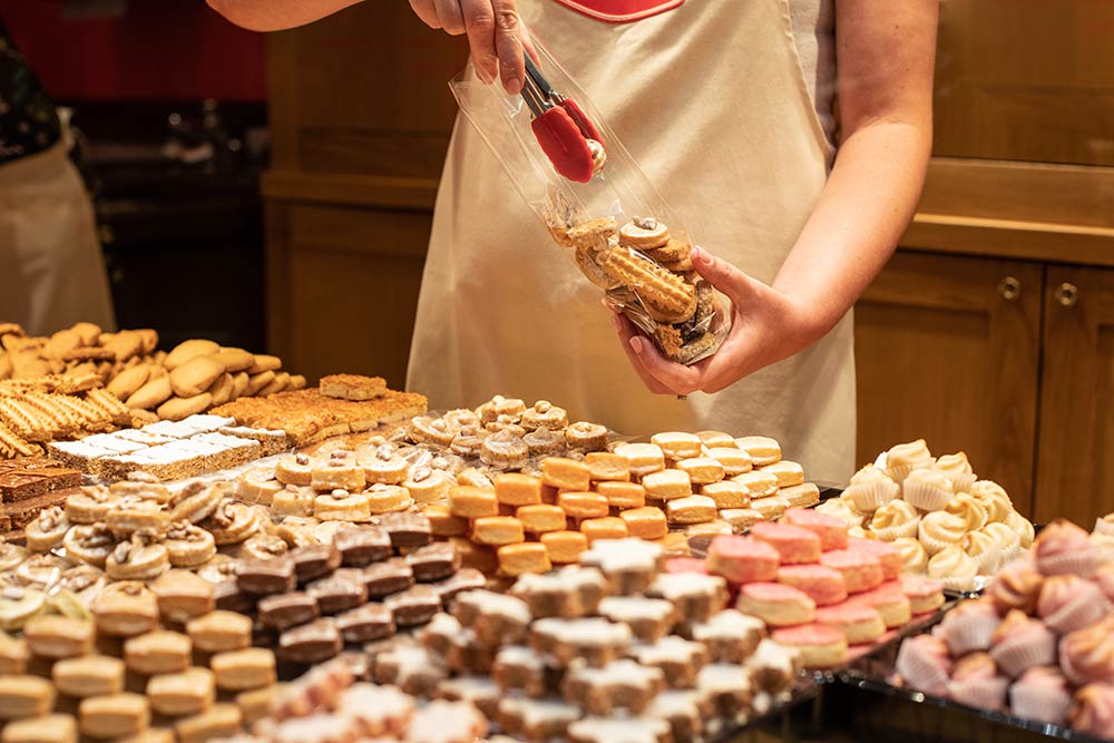 Des gourmandises irrésistibles.
