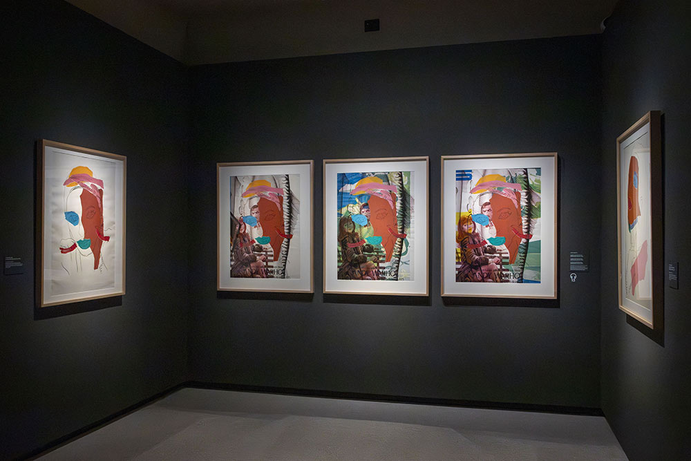 Andy Warhol - La même personne se découvre au fil des tableaux.