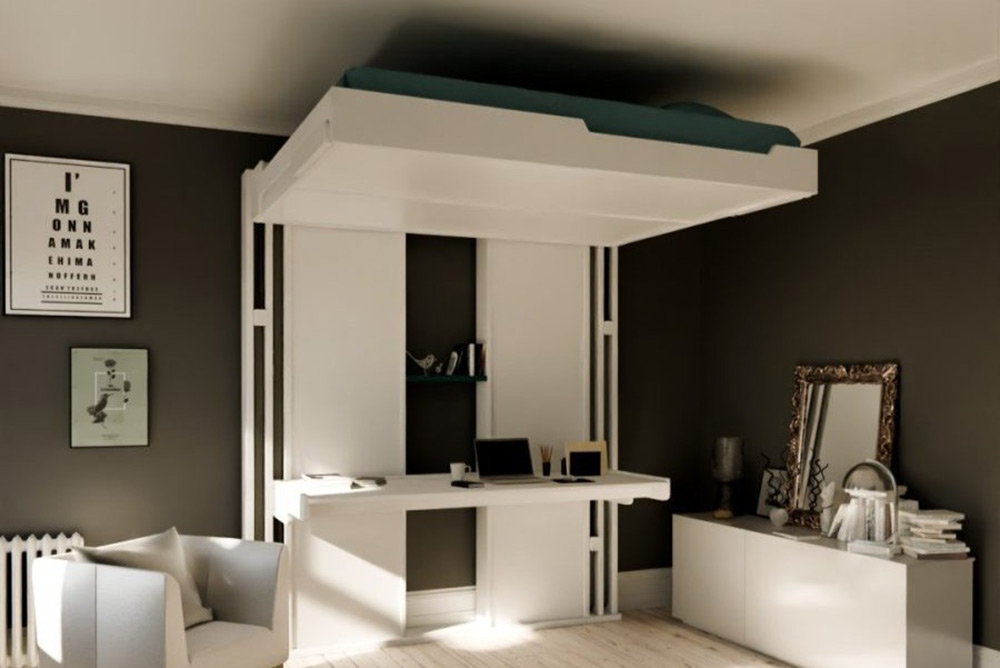 Espace Loggia - Un agencement parfait pour un studio. 