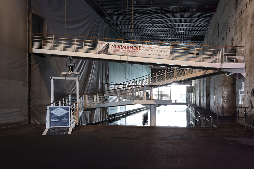 L’entrée d’Escal’Atlantic : une passerelle comme si on y était !