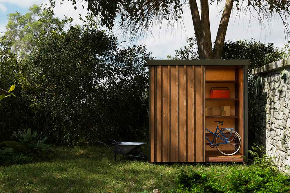 Cover Green - Pour ranger les outils, les vélos etc.