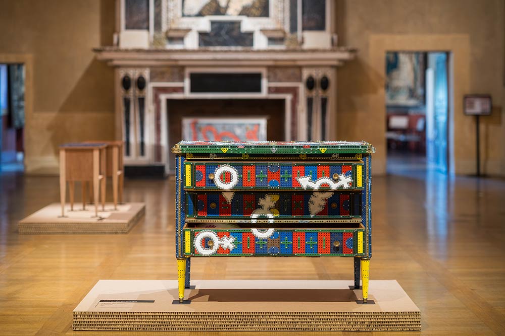 Commode Ecole des loisirs, Jean-Pierre Auxiètre, château de Cadillac ©Arthur Pequin.