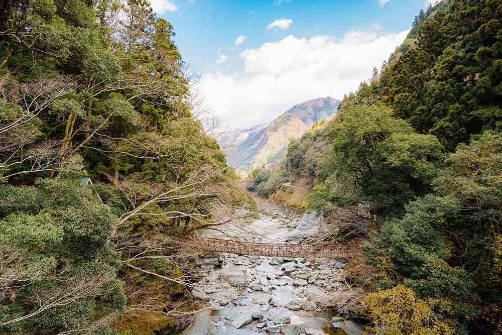 Régions Secrètes du Japon - La vallée d'Iya.