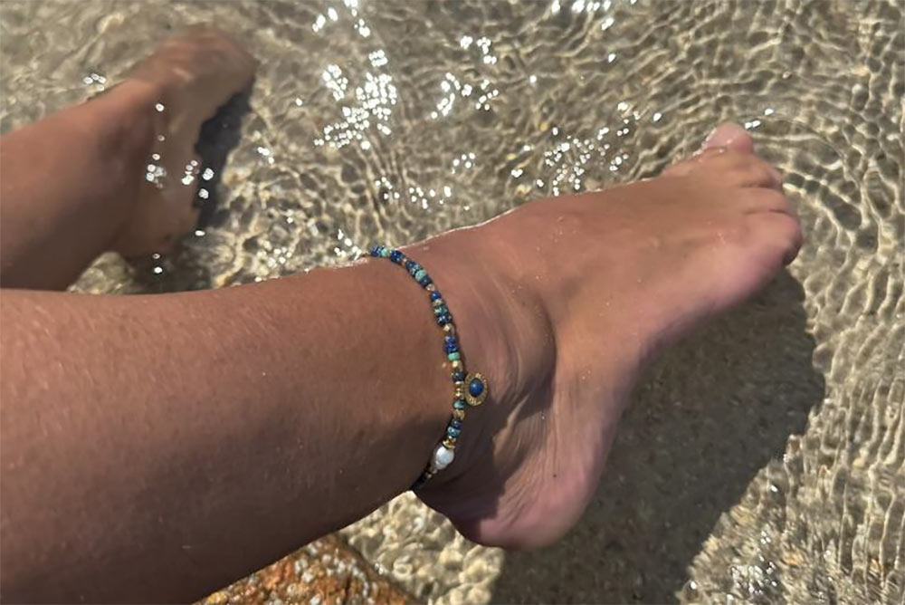 Mari Trani - Bracelet de cheville.