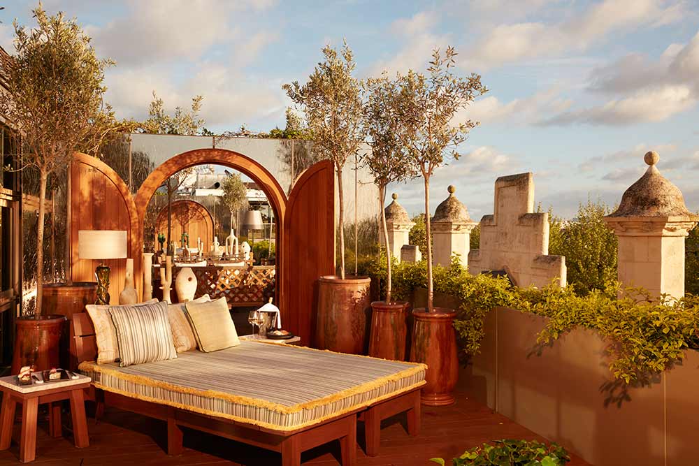 Autre terrasse.