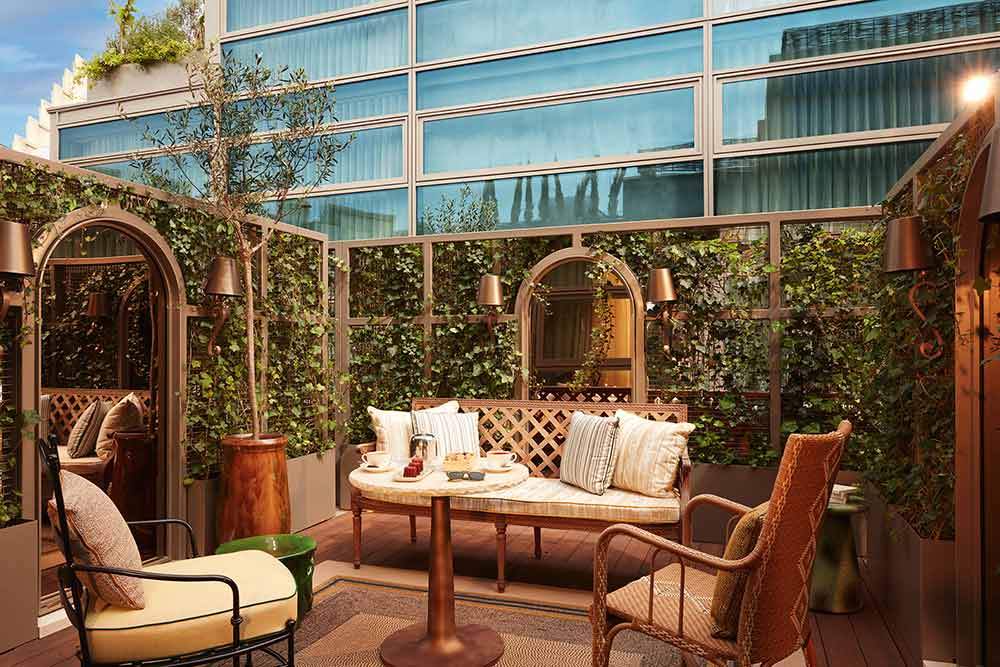 Autre terrasse.