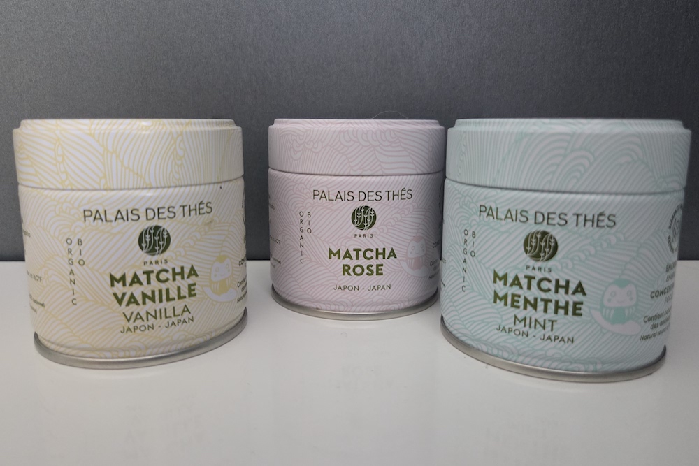 Palais des Thés enrichit son offre avec une collection de trois matchas parfumés.