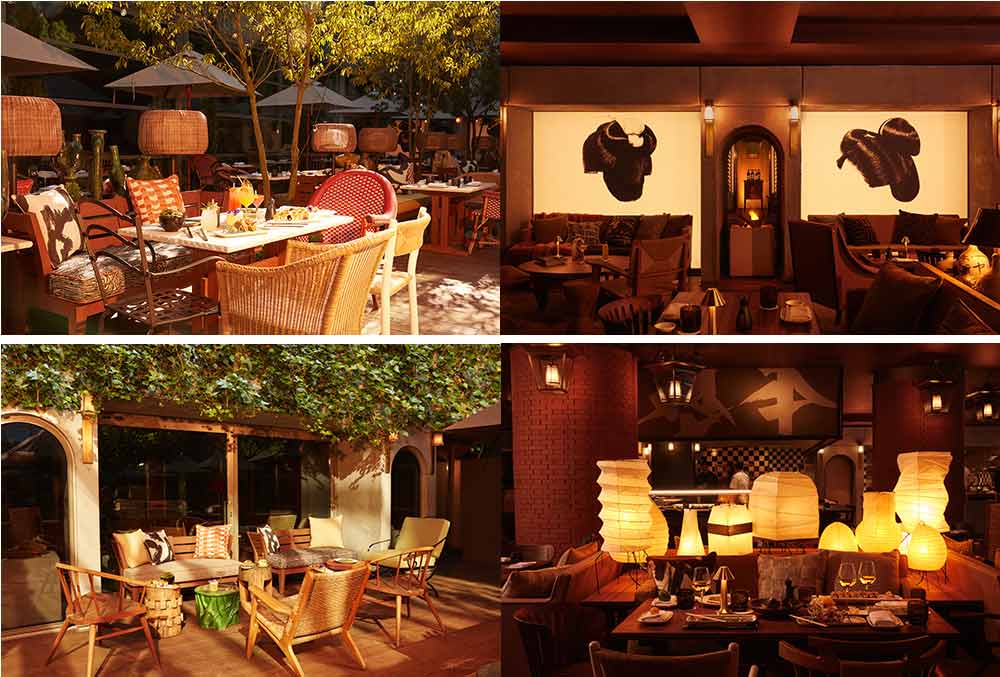 Mondrian Bordeaux Les Carmes - Un restaurant qui mixte l'orient et l'Occident.