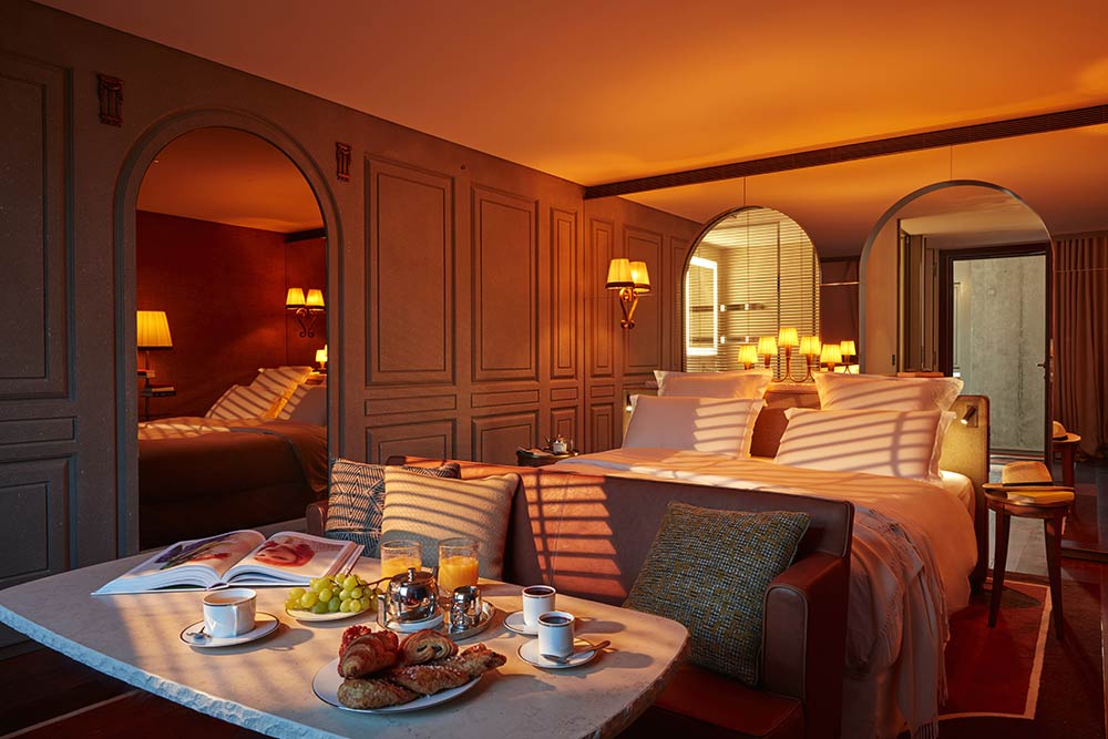 Mondrian Bordeaux Les Carmes - Une des suites de l'hôtel.