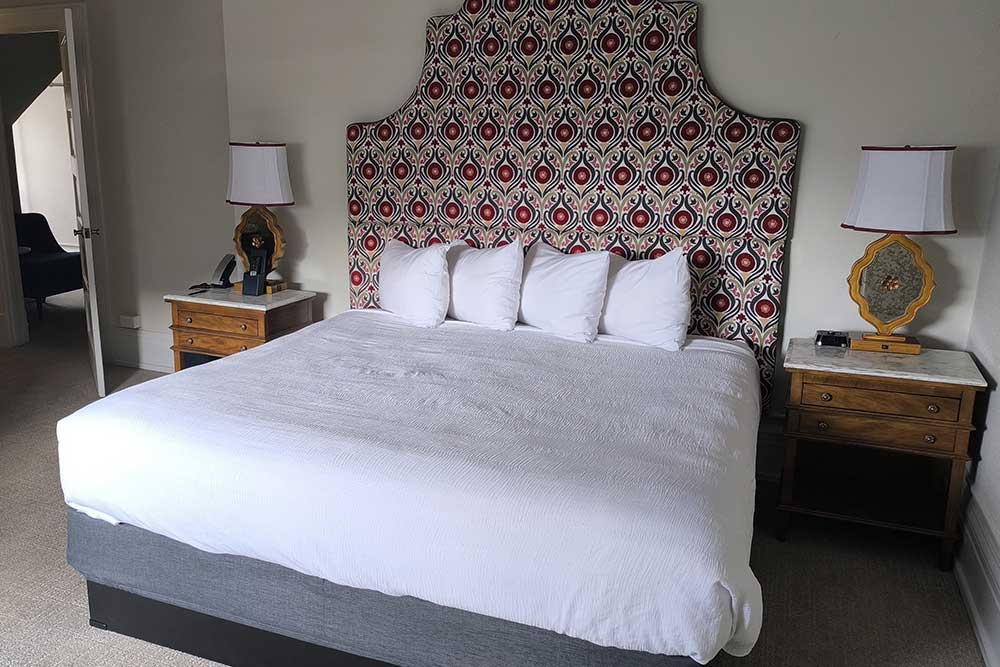 Des chambres bien confortables.