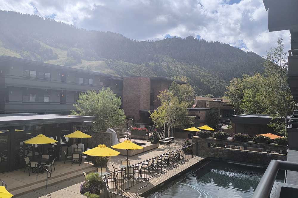 Colorado - En plein centre d’Aspen, le Square Hotel.